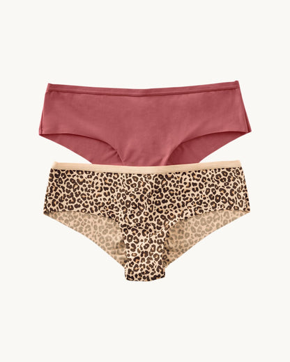  2-Pack Super-Soft Low-Rise Cheeky Knickers