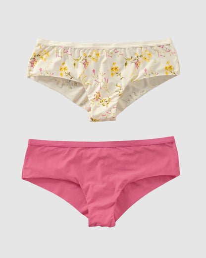  2-Pack Super-Soft Low-Rise Cheeky Knickers