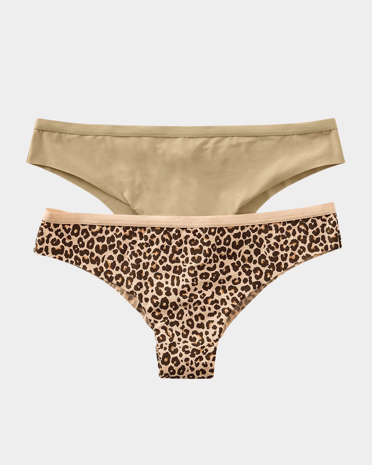  2-Pack Super-Soft Low-Rise Thong Knickers