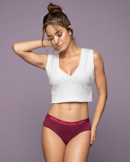  5-Pack Cotton Blend Hipster Knickers