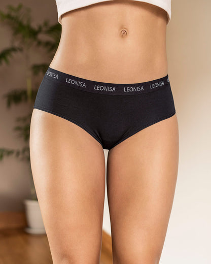  5-Pack Cotton Blend Hipster Knickers
