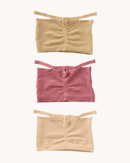  Comfortable Bralette 3-Pack
