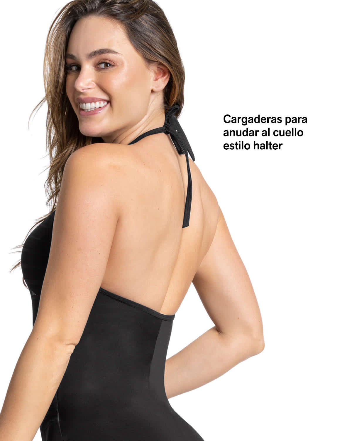  One-Piece Striped Mesh Overlay Slimming Swimsuit