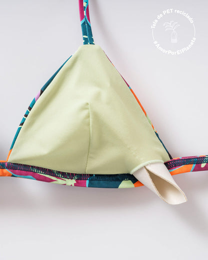  Eco-Friendly Bikini Top For Tanning Made Of Recycled Plastic
