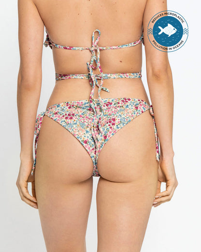  Eco-Friendly Tie Up Bikini Bottom With Minimal Coverage