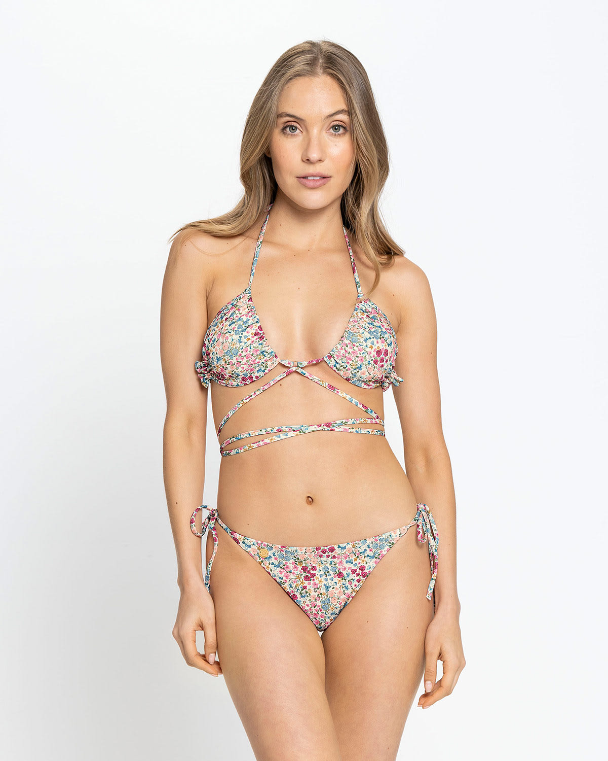  Eco-Friendly Tie Up Bikini Bottom With Minimal Coverage
