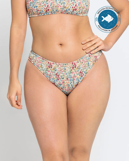  Eco-Friendly Cheeky High-Leg Bikini Bottom
