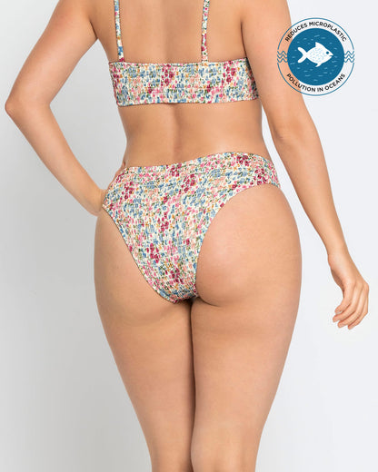 Eco-Friendly Cheeky High-Leg Bikini Bottom