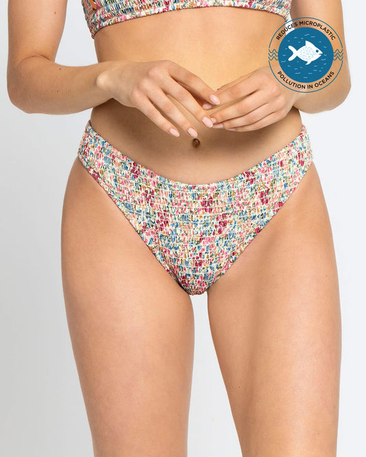  Eco-Friendly Cheeky High-Leg Bikini Bottom