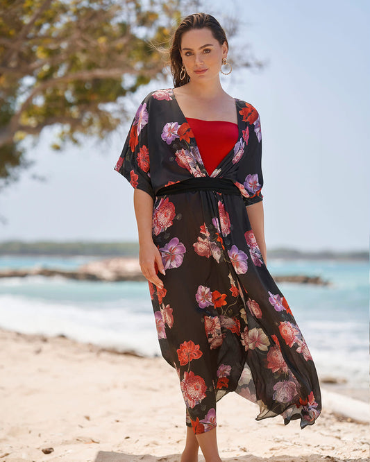  Adjustable Kimono-Multifunctional