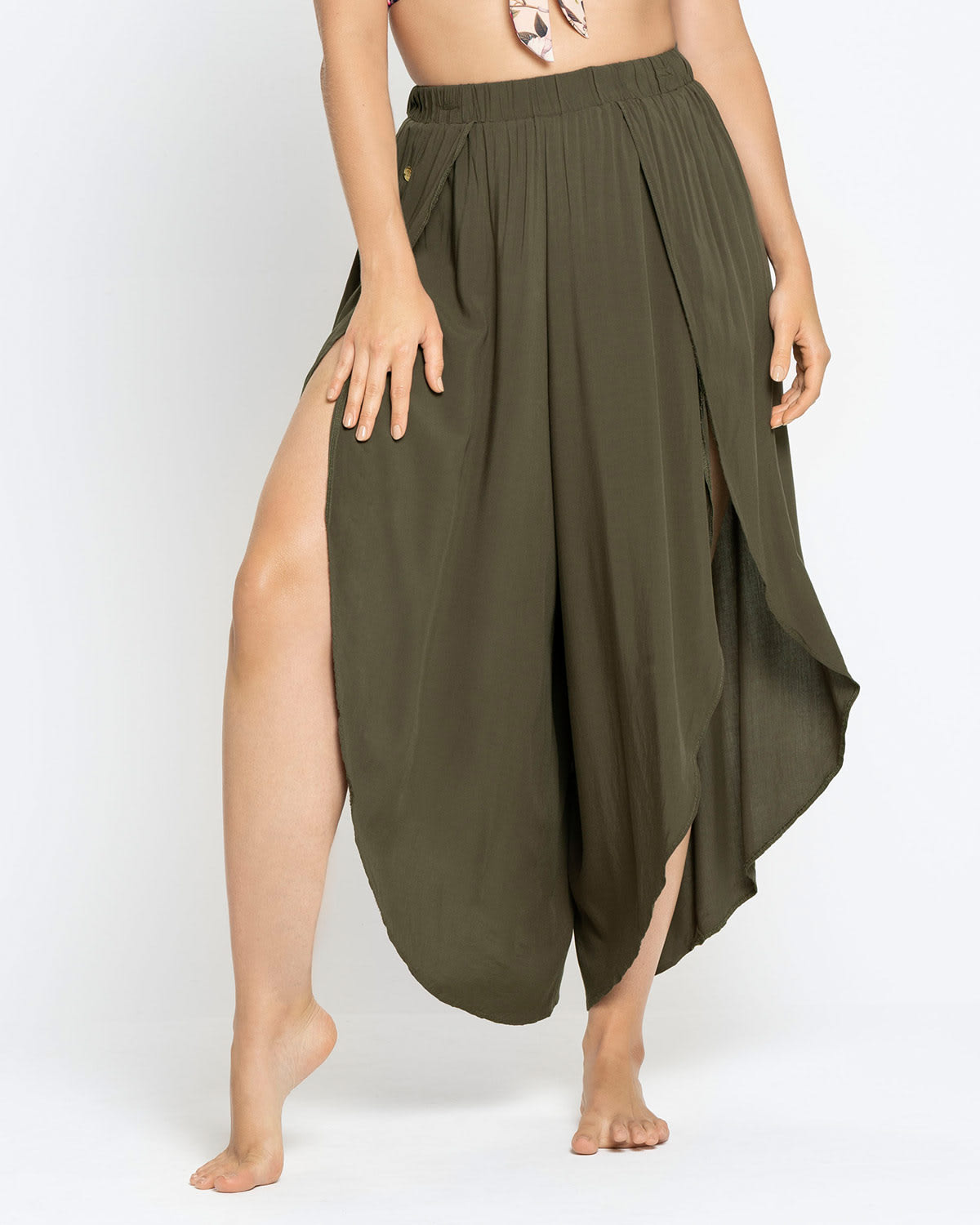  Wide Leg Beach Cover-Up Pant