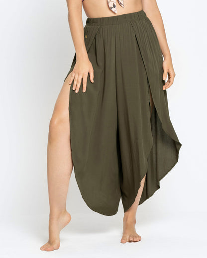  Wide Leg Beach Cover-Up Pant
