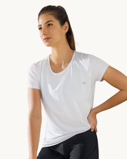  Quick-Dry Short Sleeve Round-Neck Active Tee