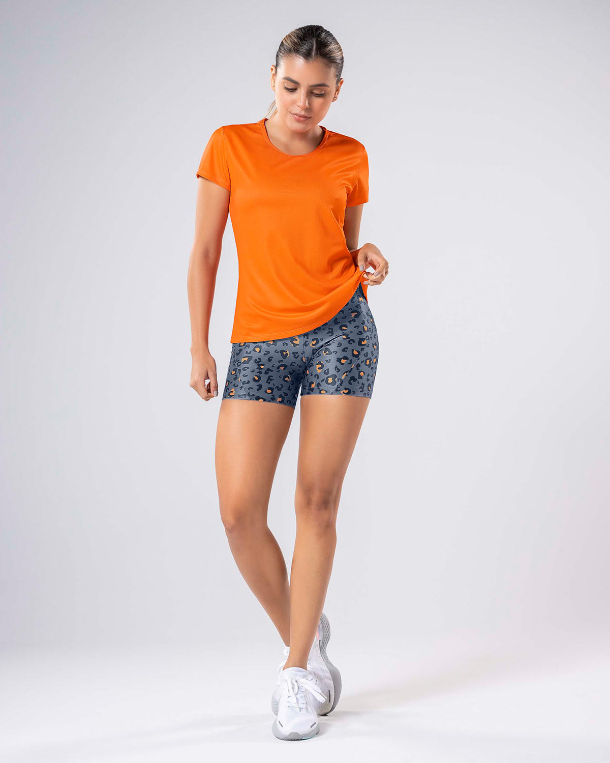  Quick-Dry Short Sleeve Round-Neck Active Tee