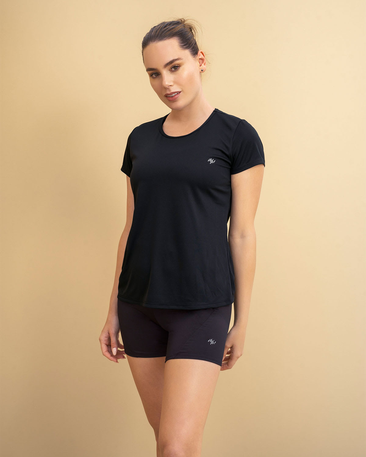  Quick-Dry Short Sleeve Round-Neck Active Tee