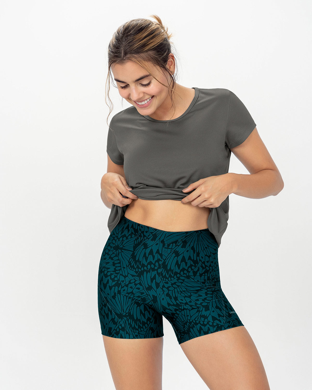  Quick-Dry Short Sleeve Round-Neck Active Tee