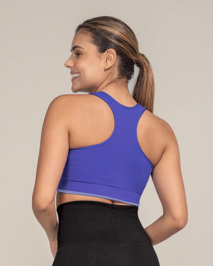  Seamless Double Sided Sports Bra With Extra Support