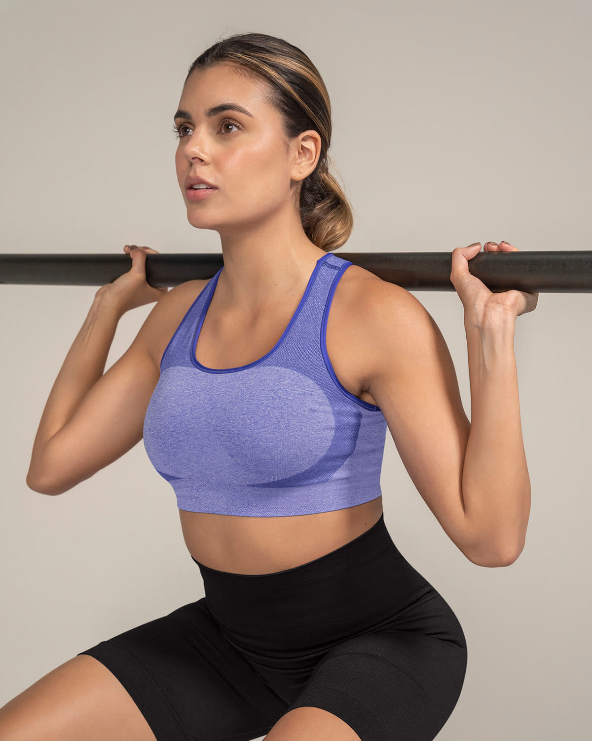  Seamless Double Sided Sports Bra With Extra Support