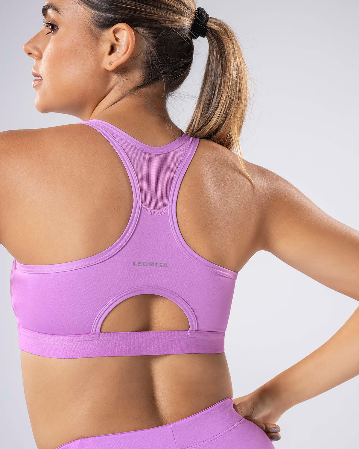  Quick-Dry Racerback Sports Bra
