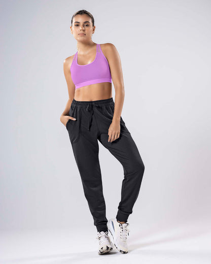  Quick-Dry Racerback Sports Bra