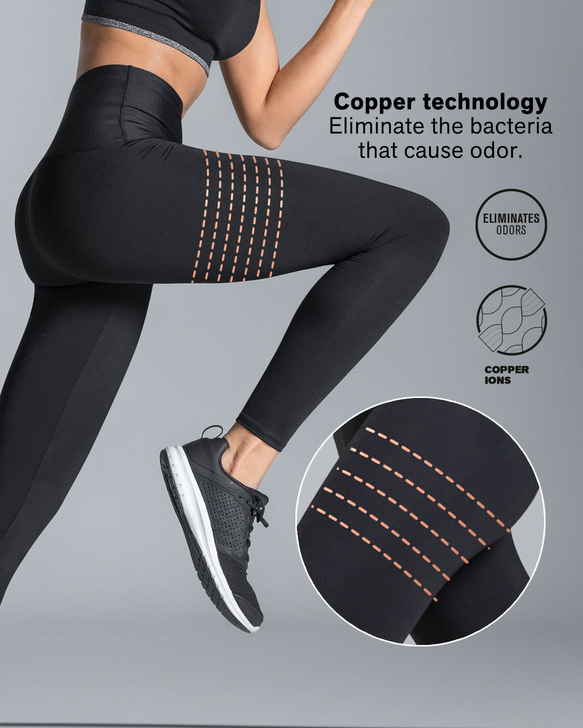  High-Waisted Solid Shaper Legging