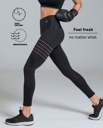  High-Waisted Solid Shaper Legging