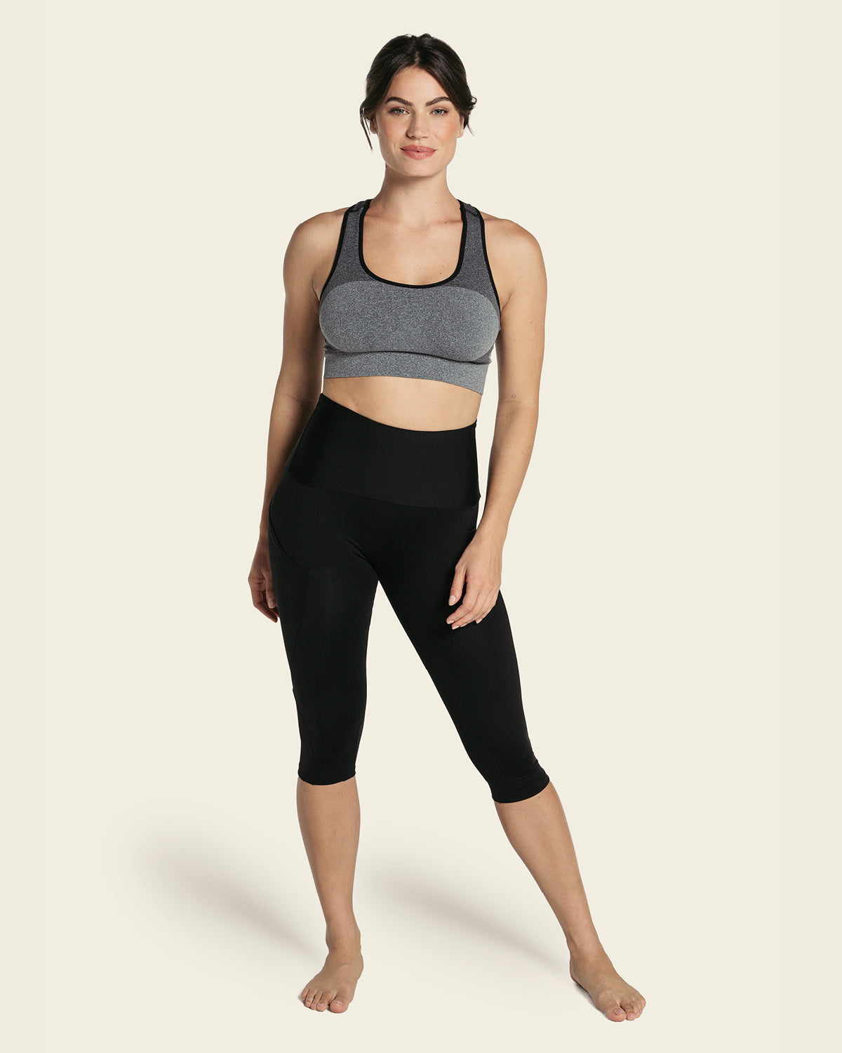  High-Waisted Side Pocket Shaper Legging