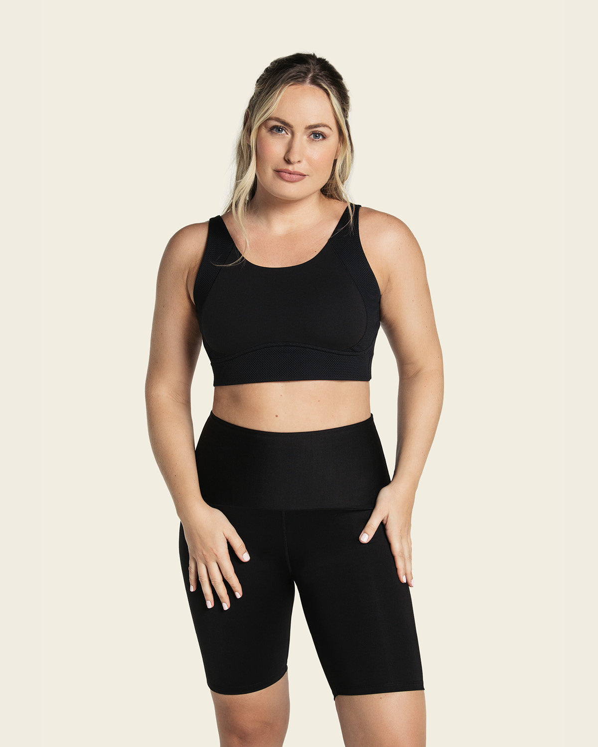 High-Waisted Knee-Length Shaper Bike Short ActiveLife