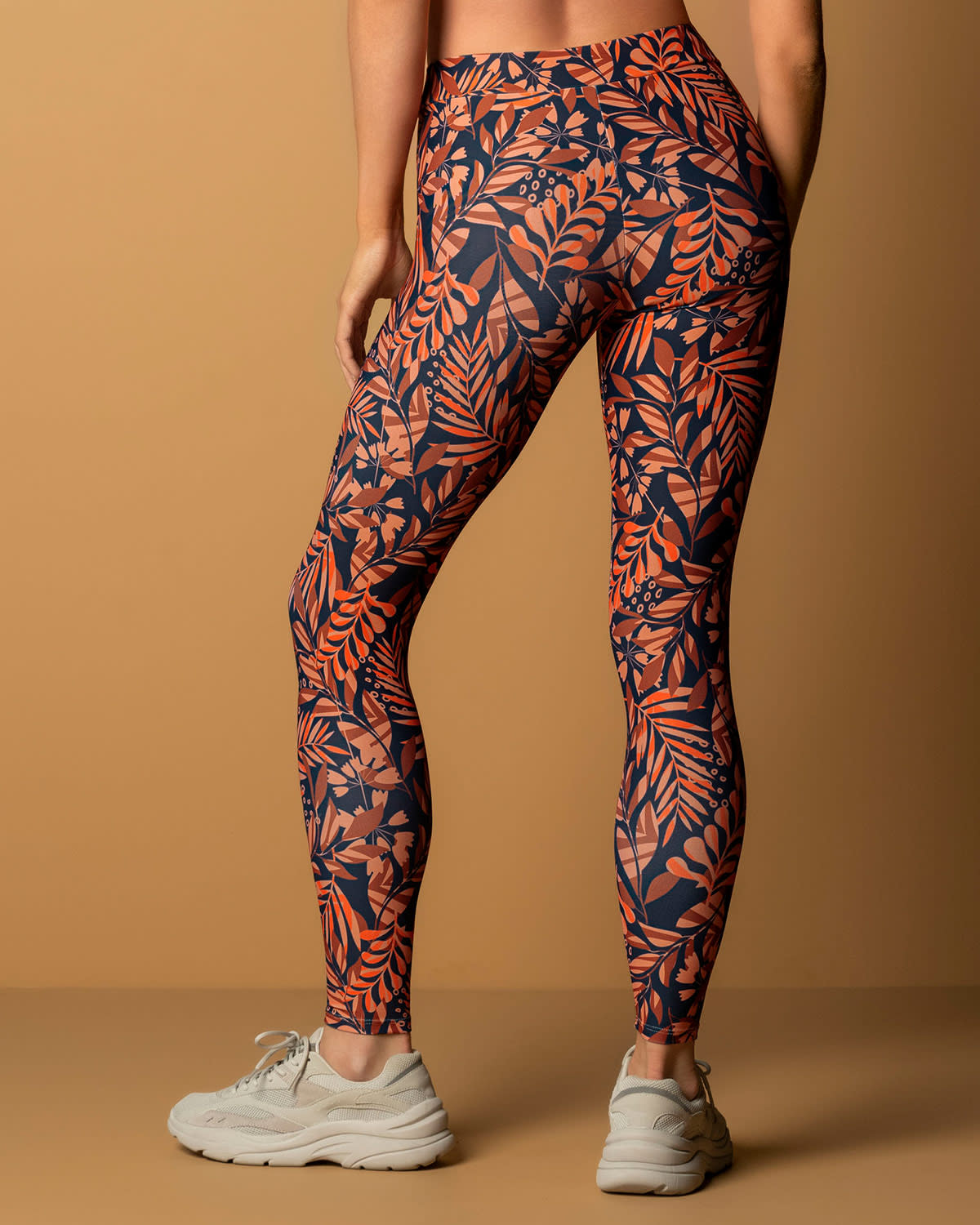  Eco-Friendly Mid-Rise Compression Legging