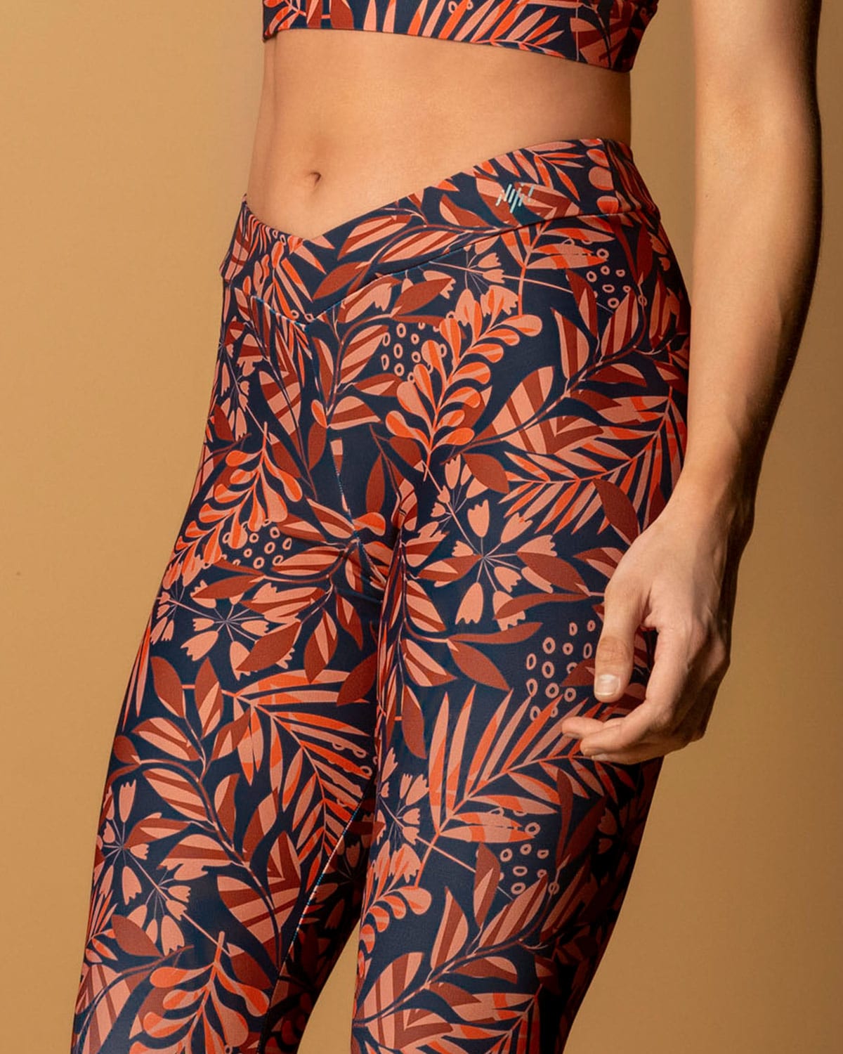  Eco-Friendly Mid-Rise Compression Legging