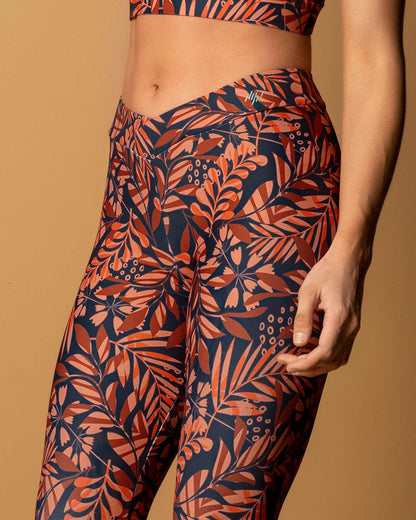  Eco-Friendly Mid-Rise Compression Legging