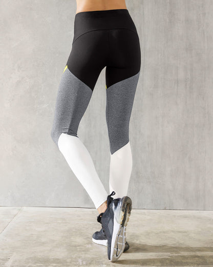  Sports Leggings With Tummy Compression Colour-Field Style