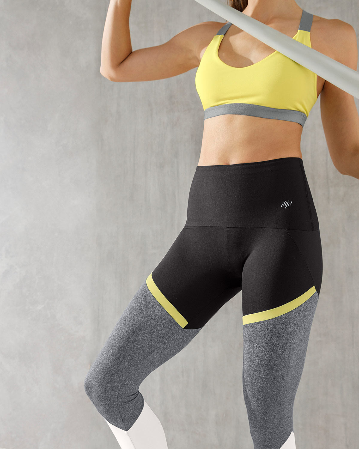  Sports Leggings With Tummy Compression Colour-Field Style