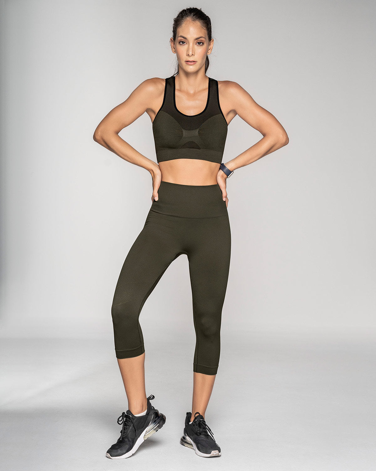  Seamless Capri LeggingQuick-Dry For Extra Breathability