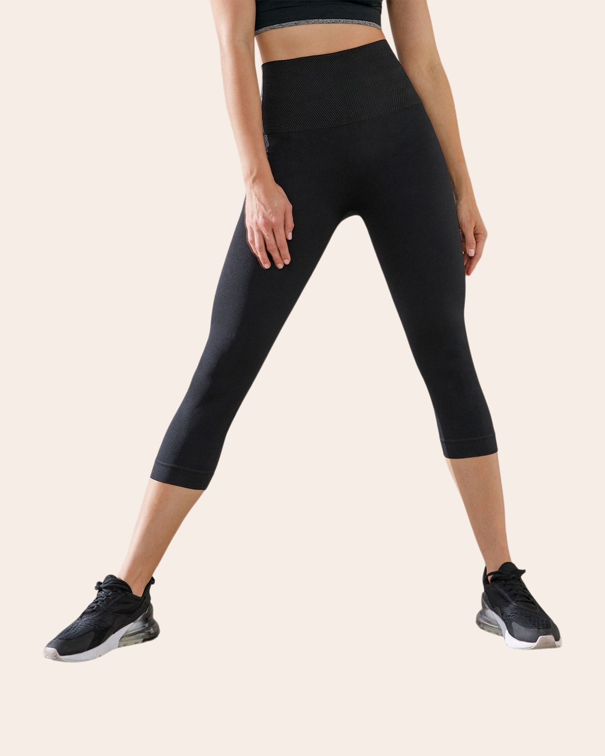  Seamless Capri LeggingQuick-Dry For Extra Breathability