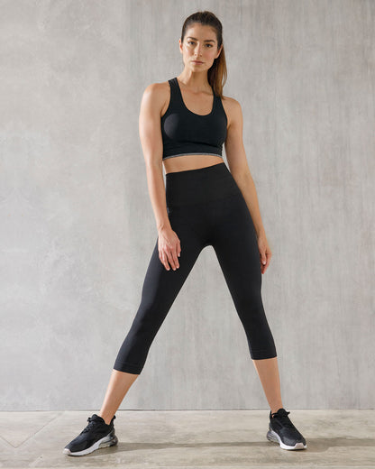  Seamless Capri LeggingQuick-Dry For Extra Breathability