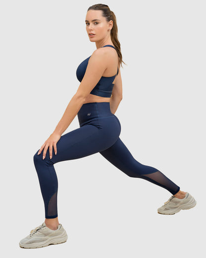  Sports Legging With Antibacterial Technology Infused With Aloe Vera