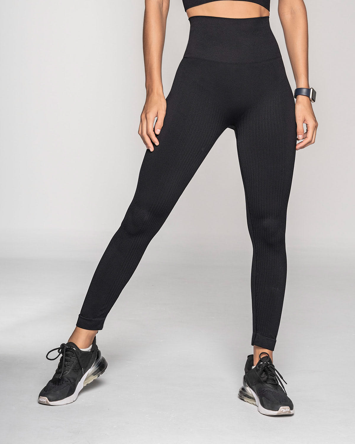  Active High-Waisted Legging-Double Layer Waistband And Targeted Compression