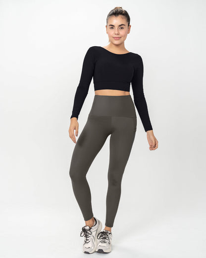  Shaper Legging With Double Side Pocket