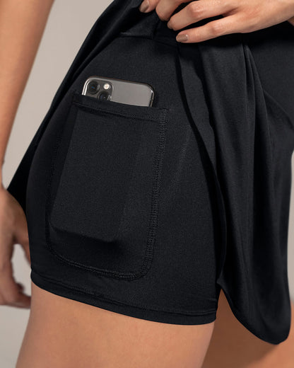  Sporty Trouser Skirt With Side Pocket