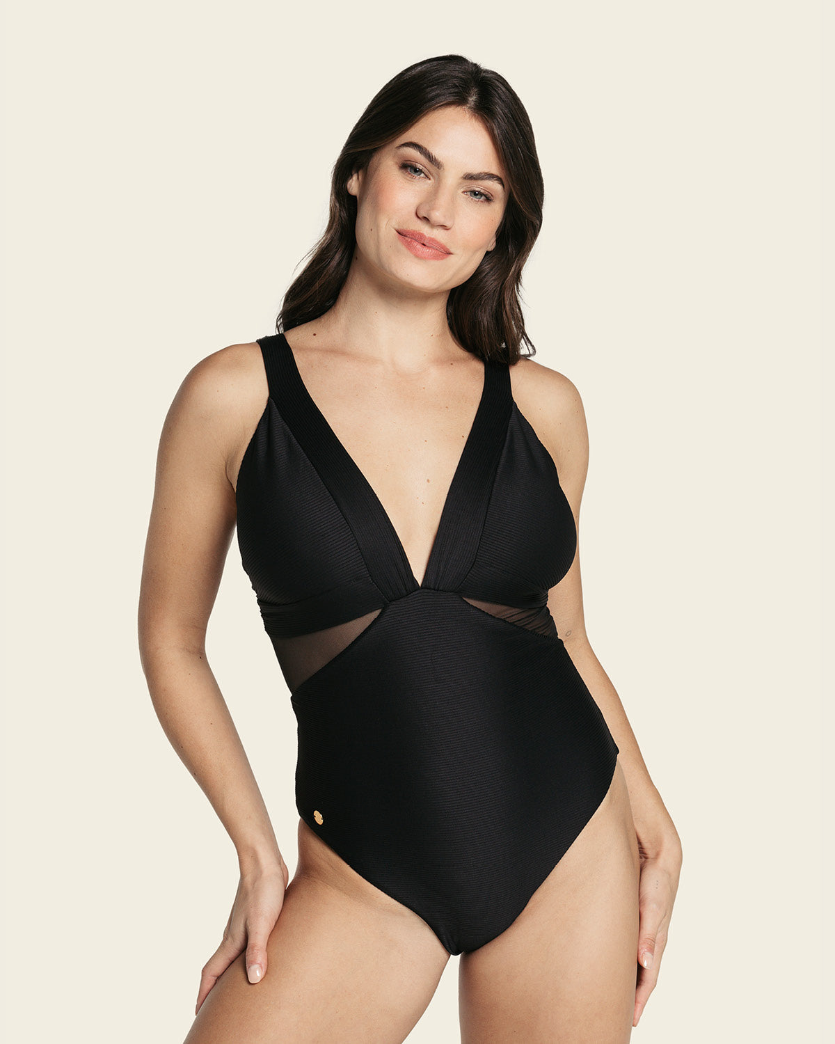  Scoop Back Slimming Shaper Swimsuit