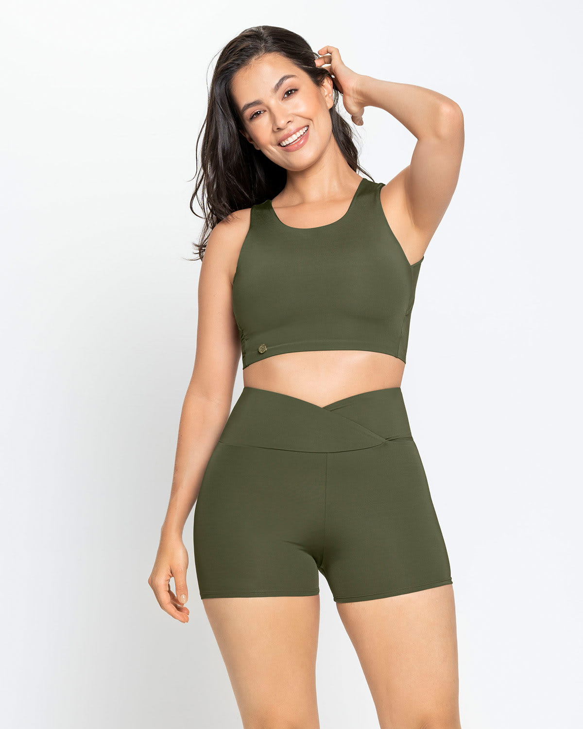  Two-Piece Slimming Bottom Swimsuit