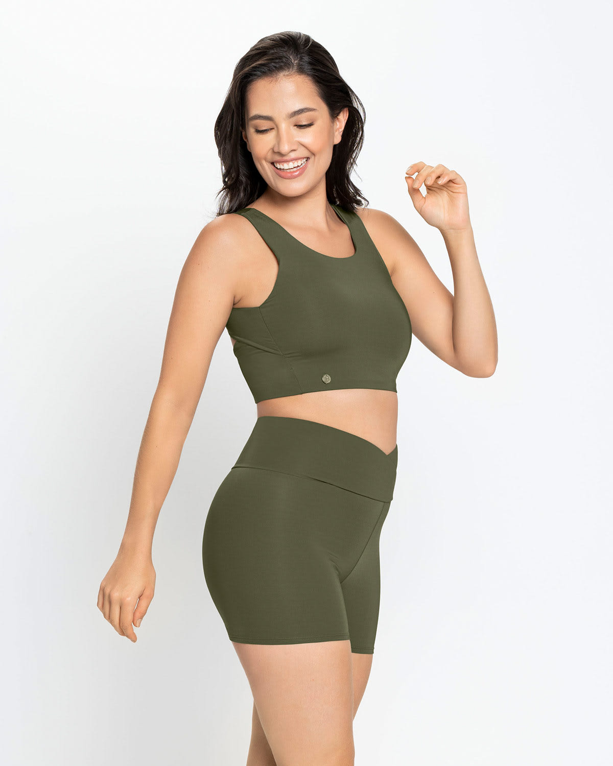  Two-Piece Slimming Bottom Swimsuit