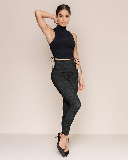  Reversible High-Waisted Active Shaper Legging