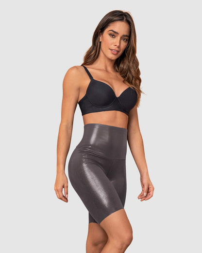  Shiny Butt Lifter Shaper Biker Short