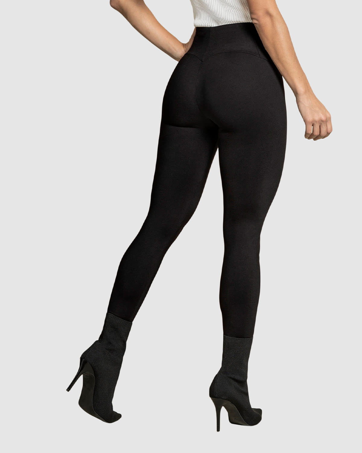  Adjustable Hook And Eye Firm Compression Legging