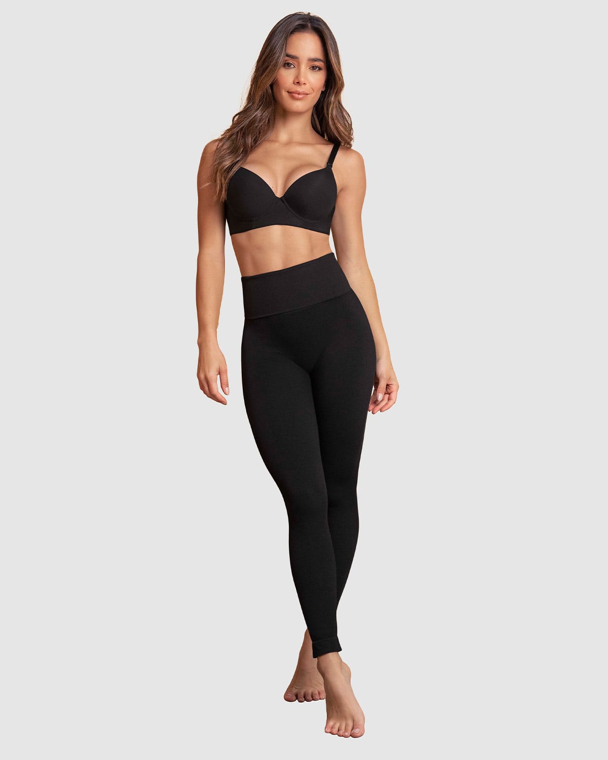  Seamless Shaper Legging With Adjustable Waistband