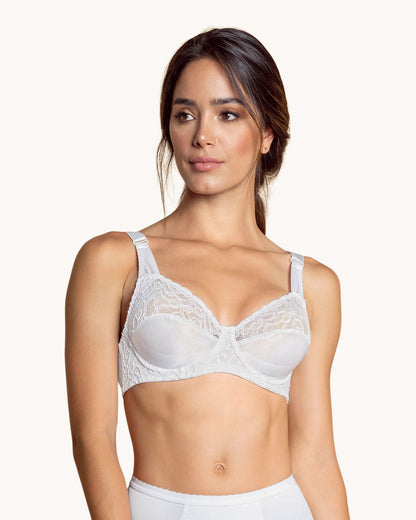  Classic Lace Ballet Back Underwire Bra