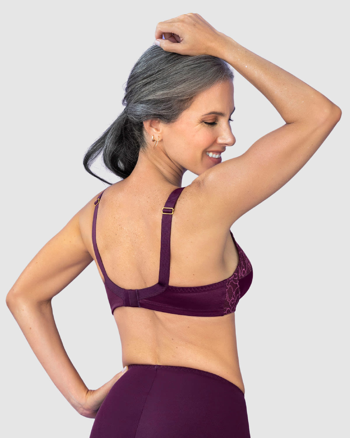  Classic Lace Ballet Back Underwire Bra