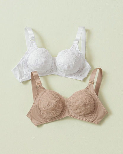  Wireless Comfy Control Bra In Lace